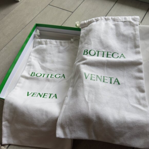 NWT BOTTEGA VENETA BEIGE MESH PUMP - Picture 4 of 15